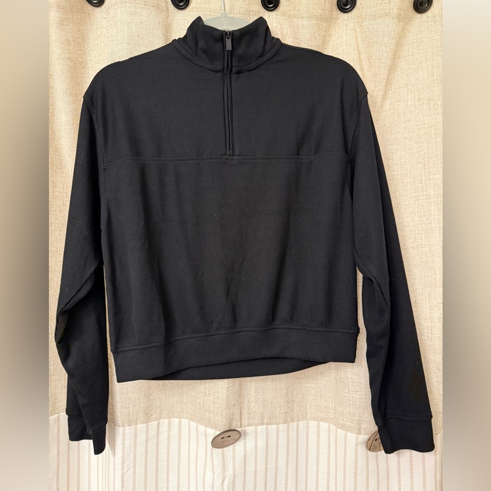 VSX Black Quarter-Zip Sweatshirt